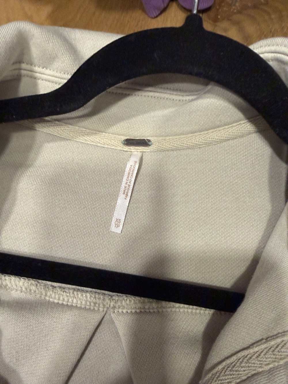 Free People Rudy Shacket - Stone - Picture 3 of 5